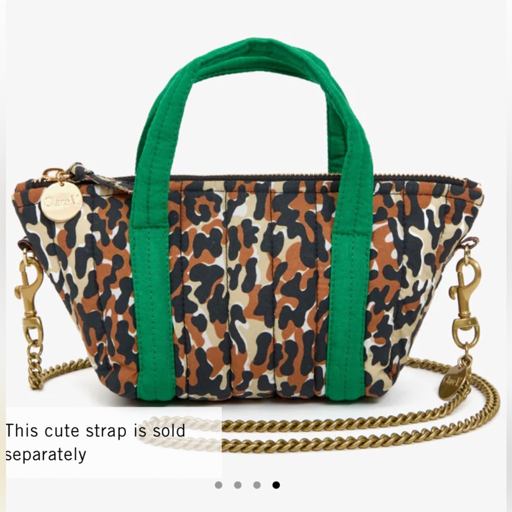 Clare V.  Bag with Pom Pom tassel NWT - Picture 3 of 8
